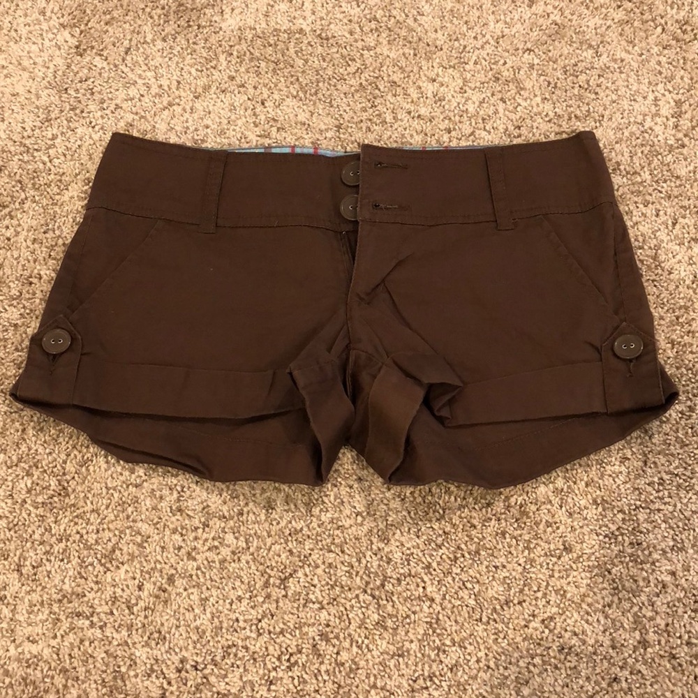 Brown shorts
